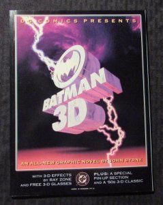 1990 DC Presents BATMAN 3D w/ Glasses Attached VF 8.0 John Byrne SC