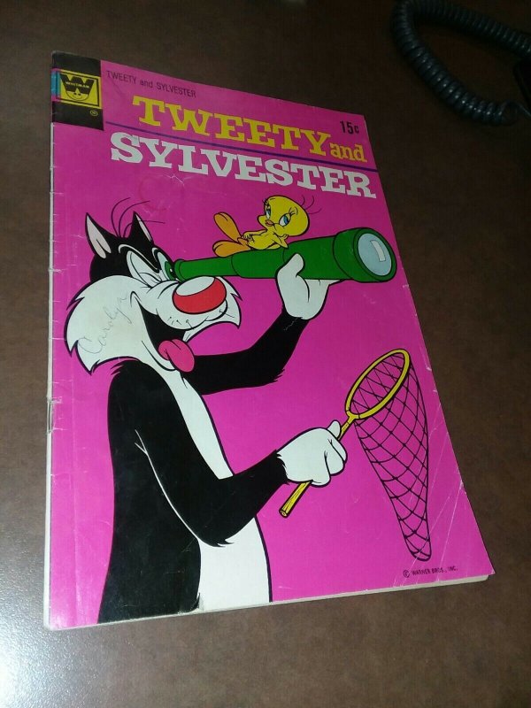 Tweety And Sylvester 8 Issue Silver Bronze Age Comics Lot Run Set Collection