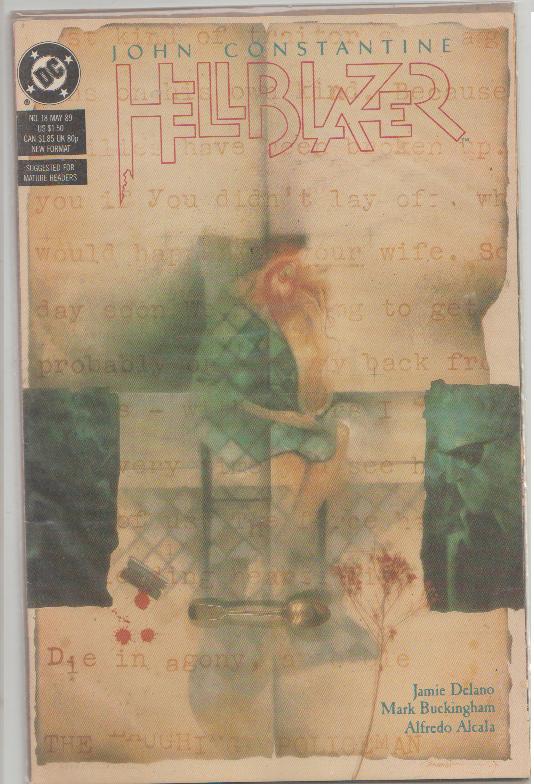 HELLBLAZER #18 - MAY 89 - DC COMICS NEW FORMAT