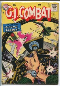 G.I. COMBAT #58 1958-DC- AIR BATTLE-EASY CO-vg