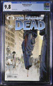 Walking Dead #4 CGC 9.8 - Robert Kirkman Image Comics First Print 2004 Newsstand