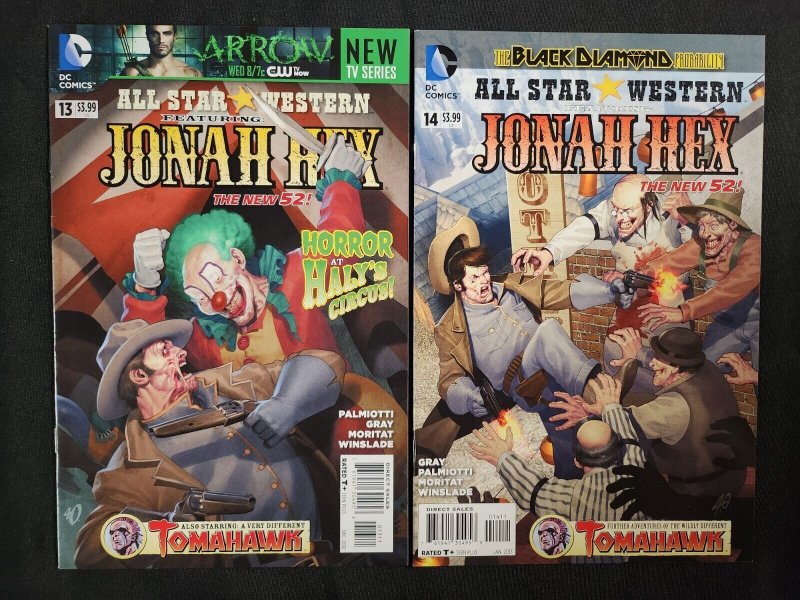 All-Star Western: Jonah Hex 13PC LOT #0, 13-23, 25 - DC Comics (8.5/9.0) 2012