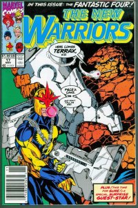 New Warriors 17 NM+ 9.6 Marvel 1991