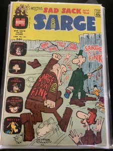 Sad Sack and the Sarge #101