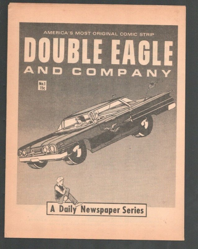 Double Eagle & Co. #1 1975-1st issue-daily comic strip by Dick Kulpa-Rare-not...