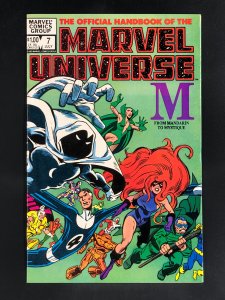 The Official Handbook of the Marvel Universe #7 (1983)