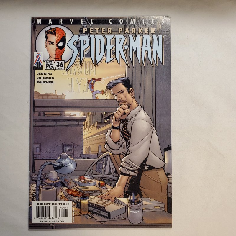 Peter Parker Spider-Man 36 Near Mint  Cover by Humberto Ramos
