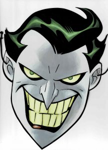 Joker (v1) Halloween Face Mask! Batman Day 2023 Extra. Brand New!