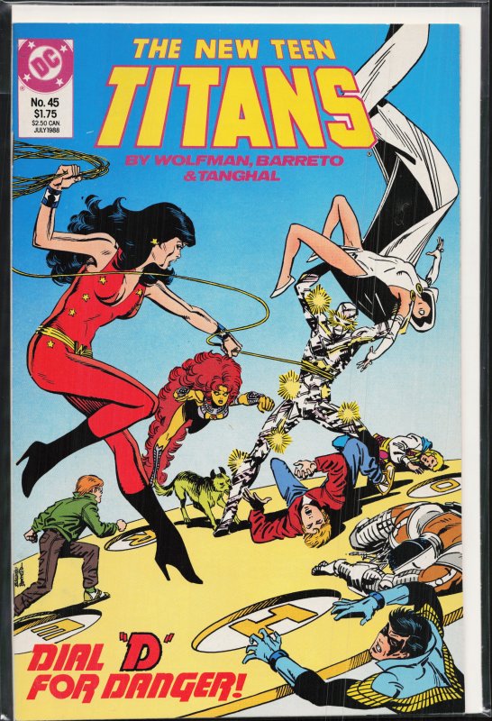 The New Teen Titans #45 (1988) Teen Titans