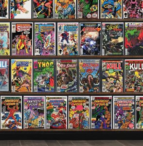 Huge Lot 130+ Comics with Fantastic Four, Ody C, Quasar & More!