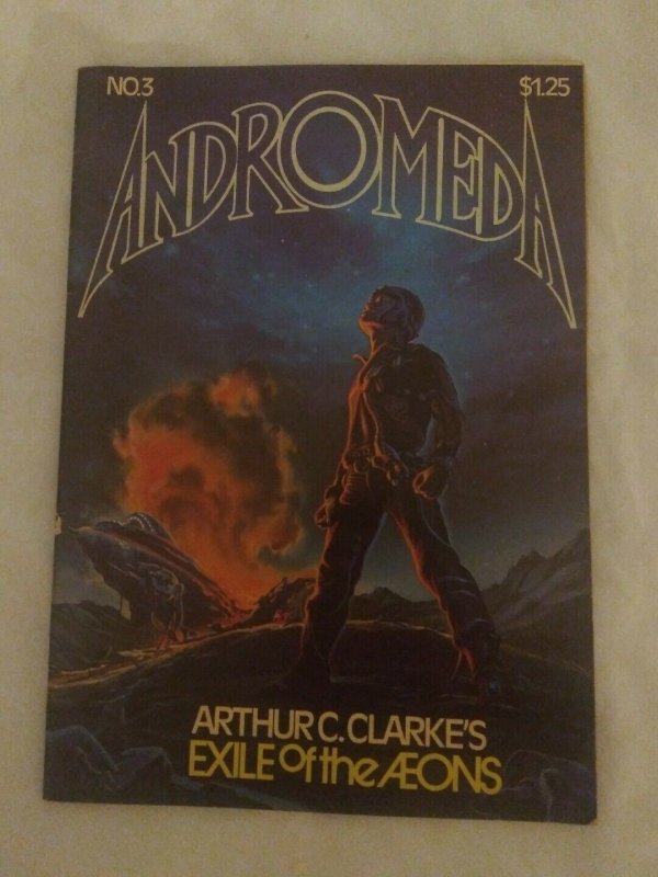 Andromeda Vol 2 #3-1978 1st  Arthur C Clarke adaptations Exile of the Aeons FN+