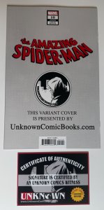 Amazing Spider-Man #10 Virgin Variant Suayan Signed with COA!