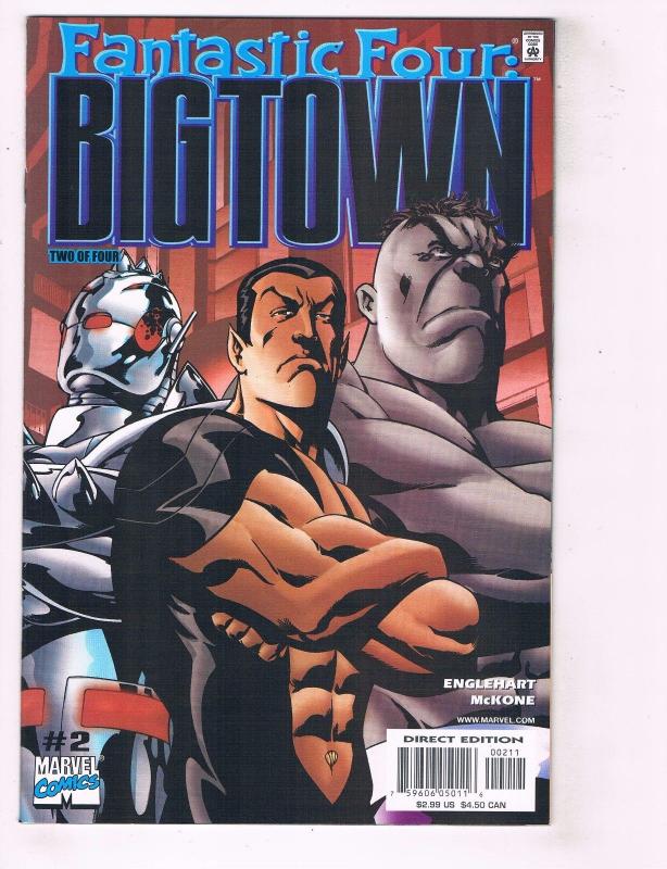 Fantastic Four Big Town Complete Marvel Comics Limited Series # 1 2 3 4 NM TW19