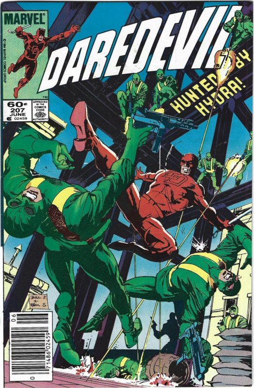 Daredevil #207 through 209 (1984)