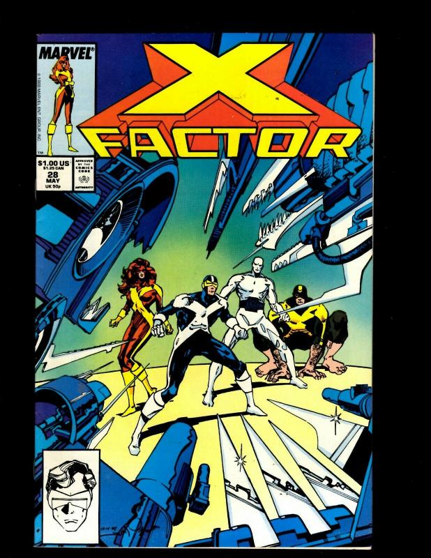 Lot of 12 X-Factor Marvel Comic Books #25 26 27 28 29 30 31 32 33 34 35 36 SM21