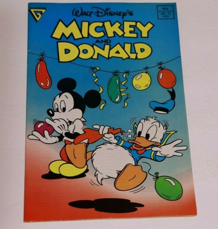 Walt Disney's Mickey and Donald Comic Book #15 Gladstone 1989