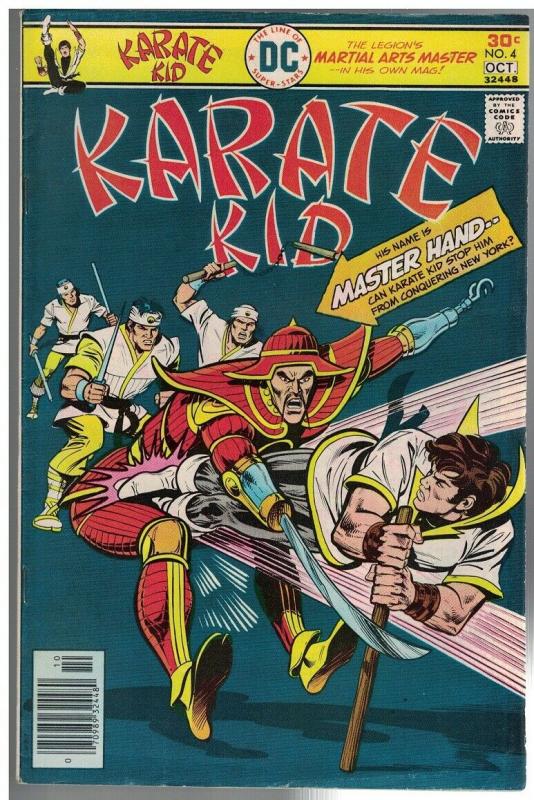 KARATE KID (1976) 4 VG-F  Oct. 1976