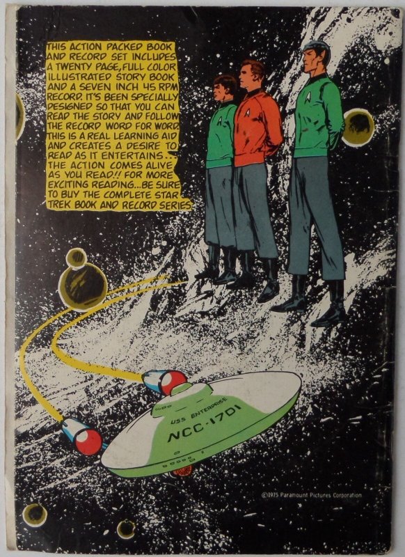 Power Record Comics PR 25 (Star Trek--Passage To Moauv), VG condition