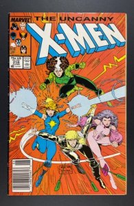 The Uncanny X-Men #218 Newsstand Edition (1987)