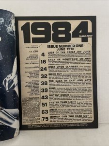 1984 #1 1978 Warren Magazine