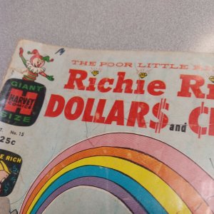 Richie Rich Dollars and Cents #15 Harvey Giant Comics (1963) Silver Age Cartoon