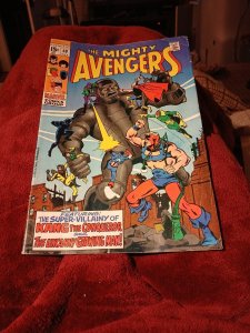 Avengers #69 Marvel 1st App Grandmaster cameo Appearance Squadron Sinister 1969