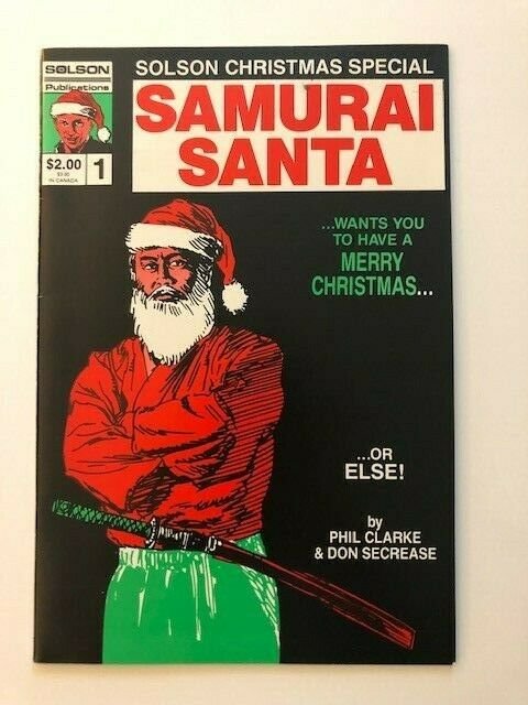 Solson Publications SAMURAI SANTA Christmas Special #1  VERY FINE(A82)