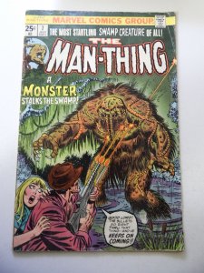 Man-Thing #7 (1974) VG Condition MVS intact