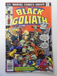 Black Goliath #5 (1976) VG Condition moisture stain