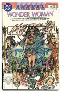 WONDER WOMAN ANNUAL #1 1988-DC-1st Egeria-GEORGE PEREZ-nm-
