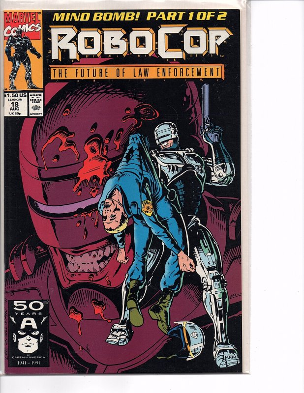 Marvel Comics RoboCop #18