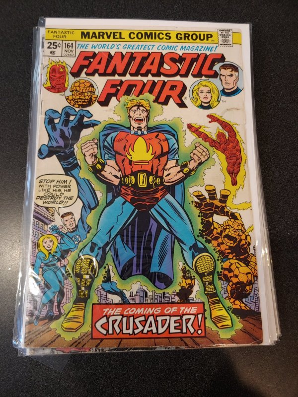 FANTASTIC FOUR #164 BRONZE AGE CLASSIC VF+