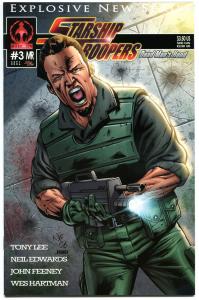 STARSHIP TROOPERS #3 A, NM, Markosia, Bugs, Sci-fi, 2006, more Horror in store