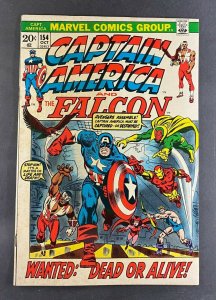 Captain America (1968) #154 FN (6.0) Falcon Avengers Sal Buscema