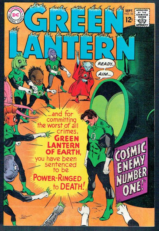  Green Lantern #55 Silver age gem Fine+ to VF-