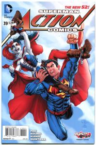 ACTION COMICS #39, NM, Harley Quinn, 2011, New 52, Variant, more HQ in store