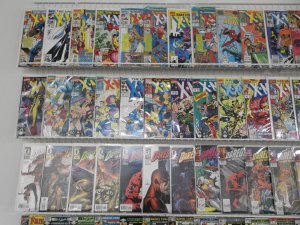 Huge Lot 180+ Comics W/ X-Men, Daredevil, Hulk, FF+ Avg VF Condition!