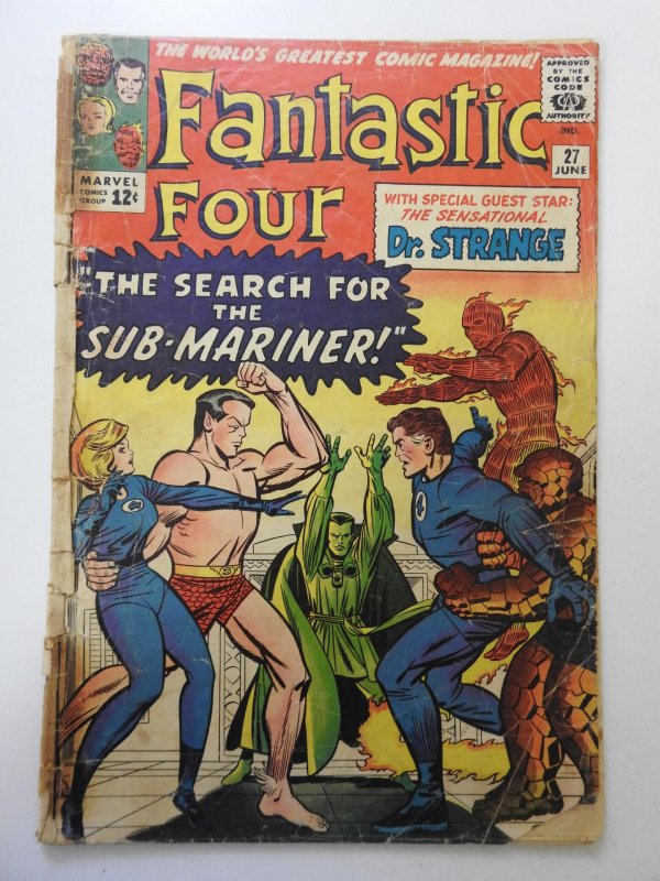 Fantastic Four #27 (1964) FR/GD Condition see description