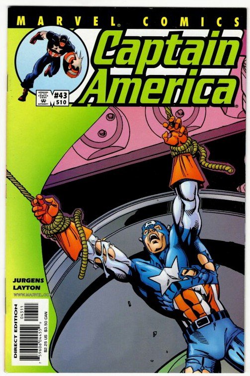 CAPTAIN AMERICA #43 (VF/NM) No Resv! 1¢ Auction! See More!!!