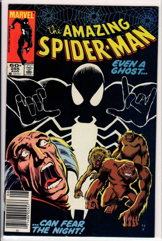 The Amazing Spider-Man #255 Newsstand Edition (1984) 9.2 NM-