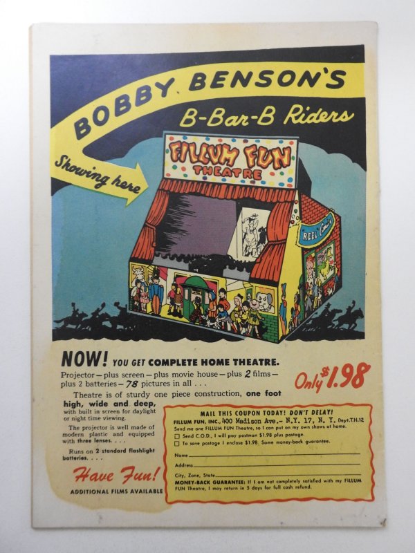 Tim Holt #21 (1950) Co-Starring The Ghost Rider!! Beautiful VG/Fine Condition!