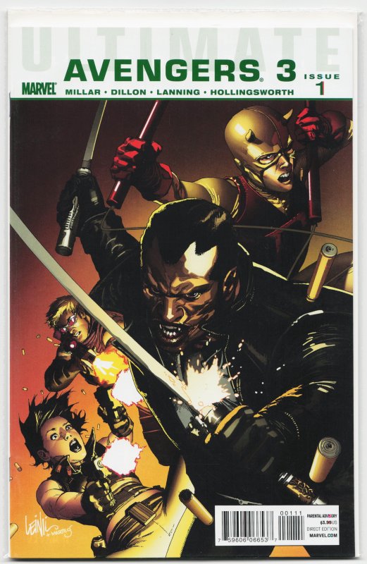 Ultimate Avengers #13 (2010) Blade