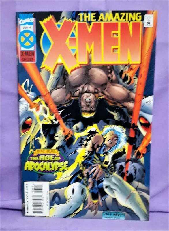 X-MEN AGE OF APOCALYPSE 4 Pack Astonishing Amazing Factor X (Marvel 1995)