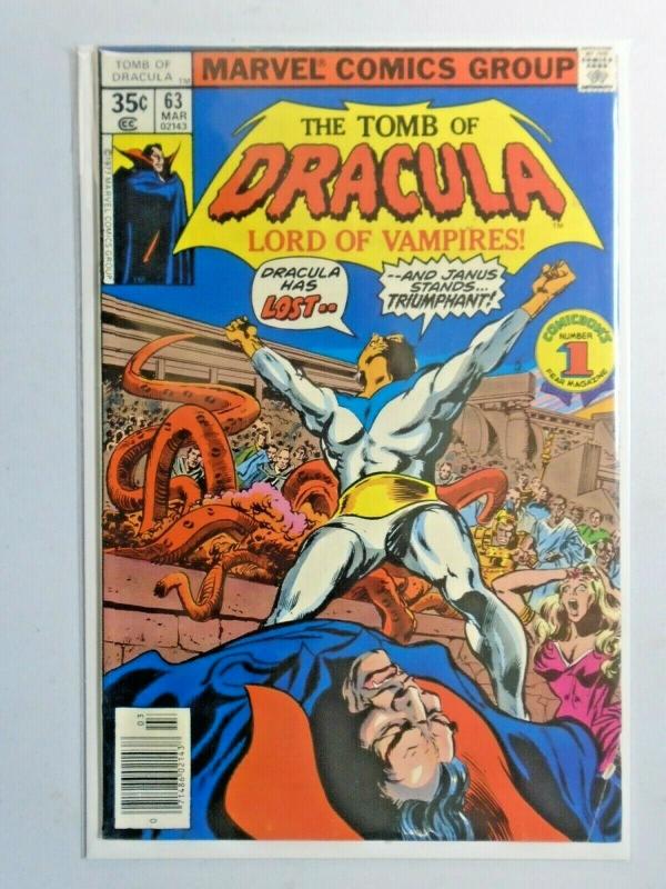 Tomb of Dracula #63 1st Series 5.0 (1978)