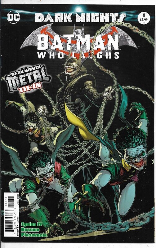 Dark Nights The Batman Who Laughs (DC, 2018) 2nd Print NM+  N163