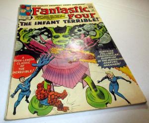 Fantastic Four #24 - 1st Appearance of Infant Terrible (Marvel, 1964) - VG+