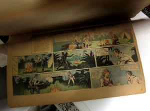 JUNGLE JIM Scrapbook  first 44 Sundays incl. 1st COMIC STRIP 1933 Alex Raymond