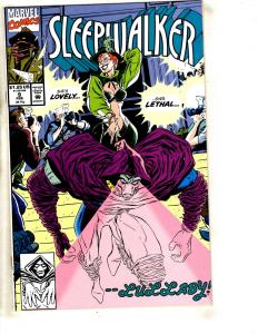 Lot Of 10 Sleepwalker Marvel Comic Books # 1 2 3 4 5 6 7 8 9 10 Spider-Man CR58