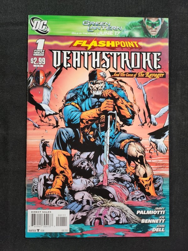 Flashpoint: Deathstroke & the Curse of the Ravager 3PC #1- Complete (9.2ob) 2011