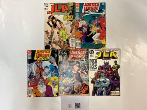 5 Justice League DC Comic Books # 4 8 10 26 27 Superman Flash Batman 51 JS51